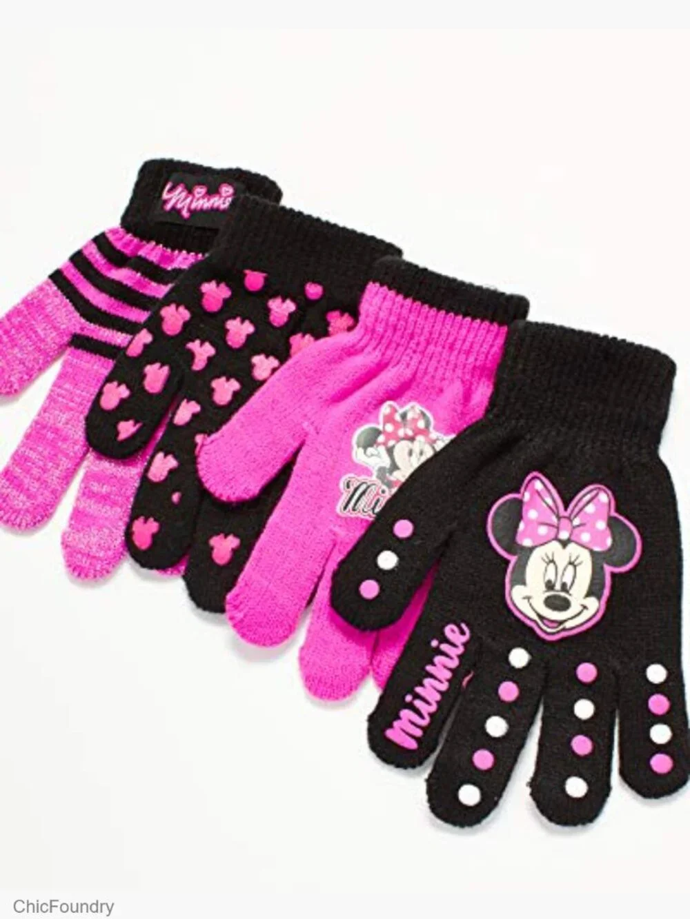 Insulated Waterproof Winter Glove Set for Kids